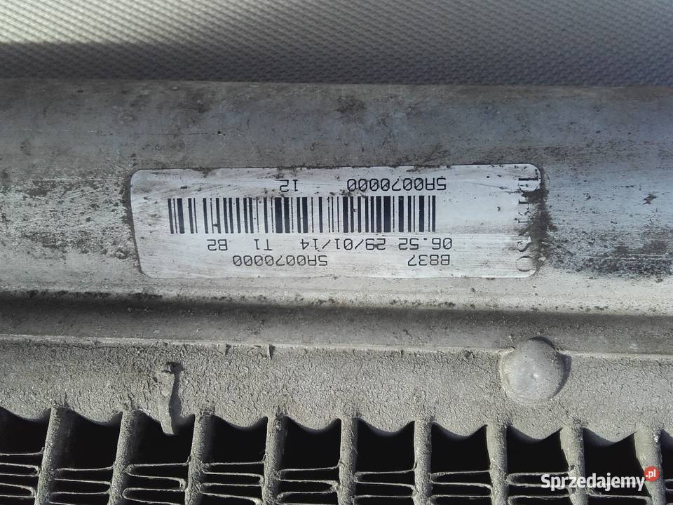 Fiat Stilo chłodnica klimatyzacji 100 szczelna Ogrzewanie, wentylacja i klimatyzacja Łódź