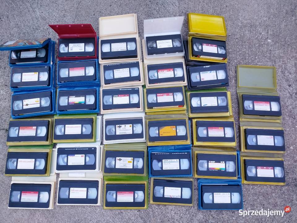 Kasety VHS 33 sztuki filmy opolskie Opole