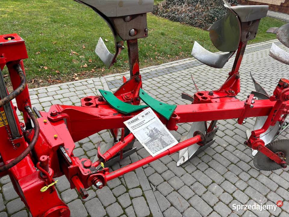 Pług KRONE nieuszkodzony Pługi Wolbrom