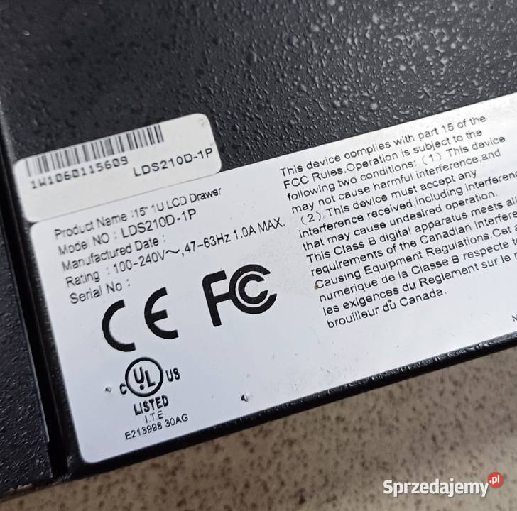 Monitor konsola sterownicza LDS210D1P