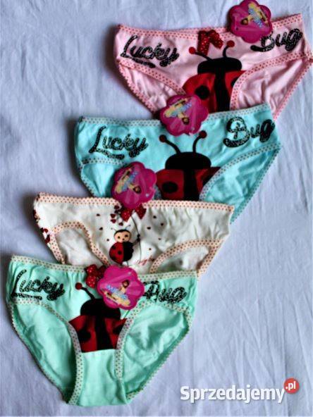 Figi majtki dziewczęce bawełna 110116 4 Warszawa sprzedam