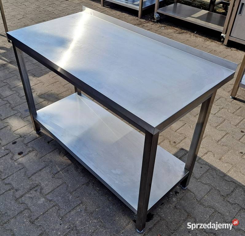 STÓŁ GASTRONOMICZNY Z PÓŁKĄ 1206085 M1562N Nowe Skalmierzyce