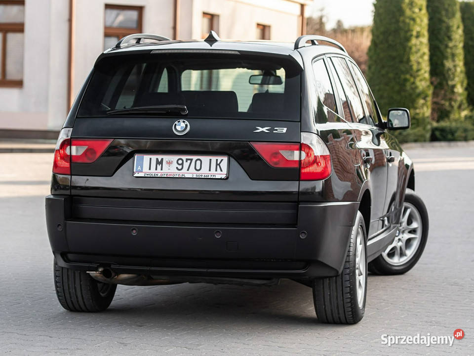 BMW X3 20d 150 Manual M47 Super Stan Serwisowana tempomat Zwoleń