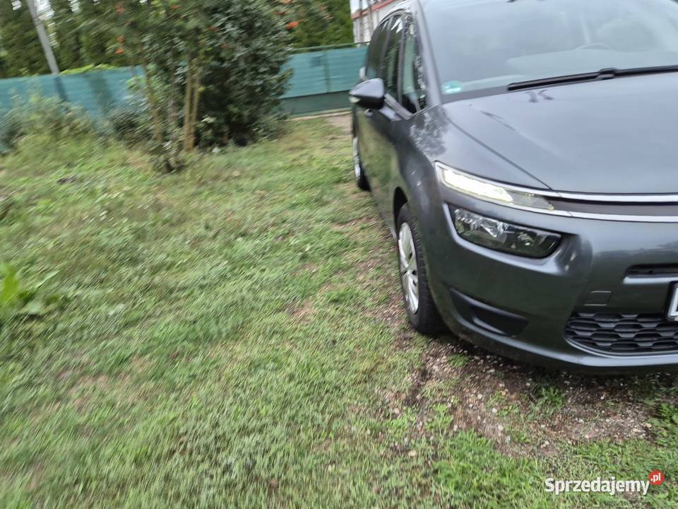 Citroen C4 Grand Picasso 16 benzyna 2014 r Warszawa