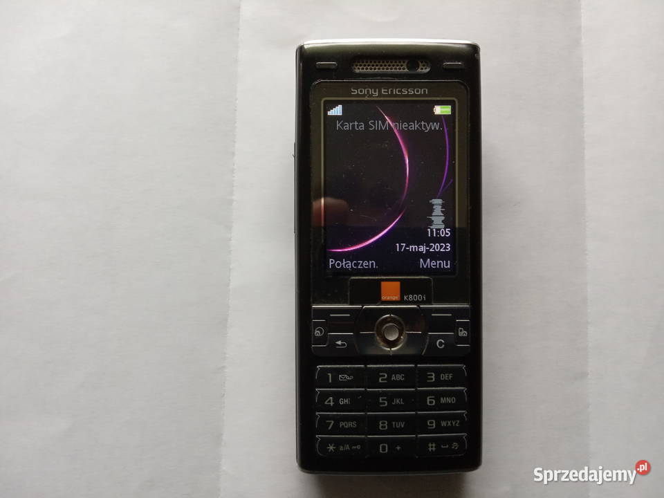 Sprzedam telefon Sony Ericsson K 800i
