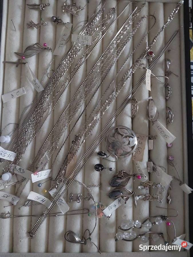 Srebrna bizuteria Częstochowa sprzedam