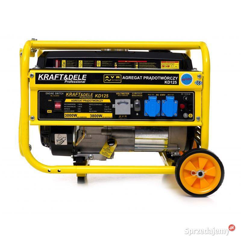 AGREGAT PRĄDOTWÓRCZY GENERATOR PRZENOŚNY 1 FAZA Ostrołęka