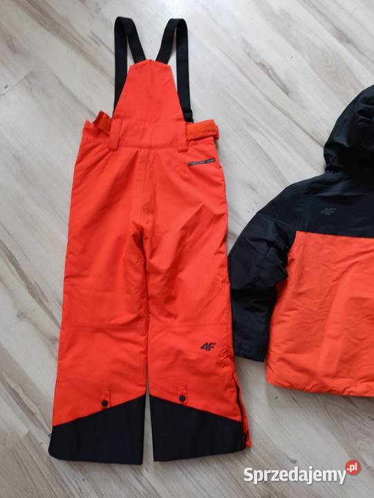 Komplet zimowy narciarski 4F 122 Rozmiar 122 Komplety i zestawy Wilczewo sprzedam