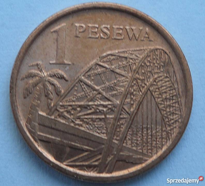 GHANA1 PESEWA2007 r MOST Numizmatyka
