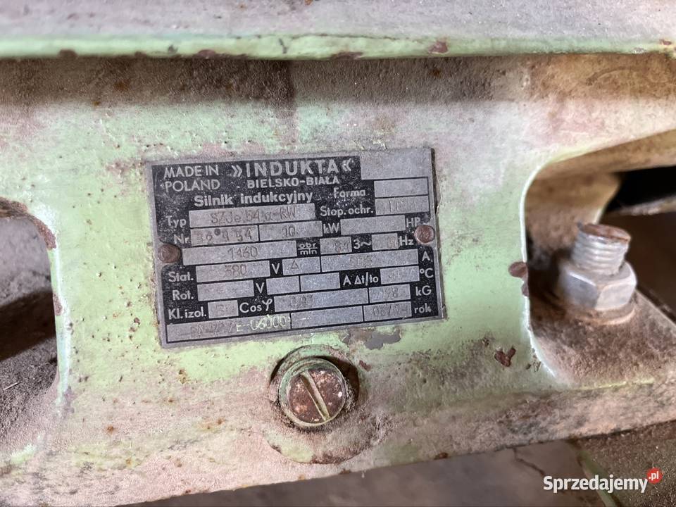 Dmuchawa do zboża z silnikiem Sierosławice