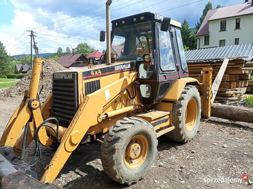 koparko ładowarka Cat 428b nie Sól
