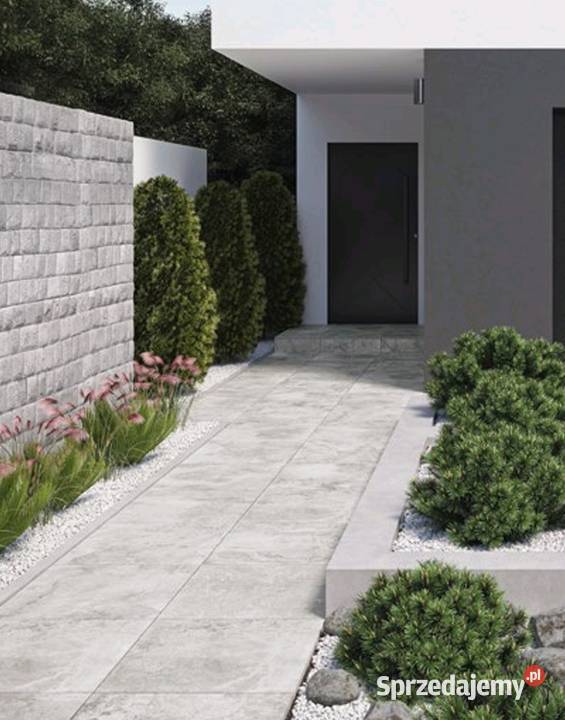 Płyty szare 2 na taras balkon chodnik 60x60 gat1