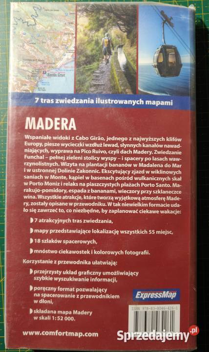 Madera PJabłoński przewodnik mapa exlporegide Kraków