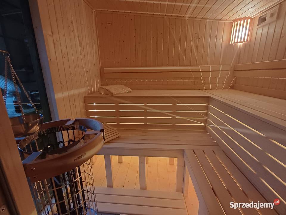 Sauna Ogrodowa izolowana z dużym Tarasem Płock