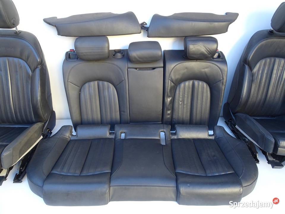 FOTELE FOTEL KANAPA PÓŁSKÓRA KOMPLET SLINE AUDI sprzedam