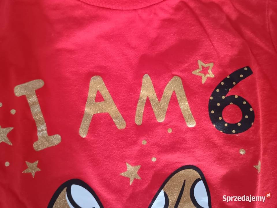 Czerwona bluzka George z Myszką Minnie Idealna czerwony Strzelce Krajeńskie