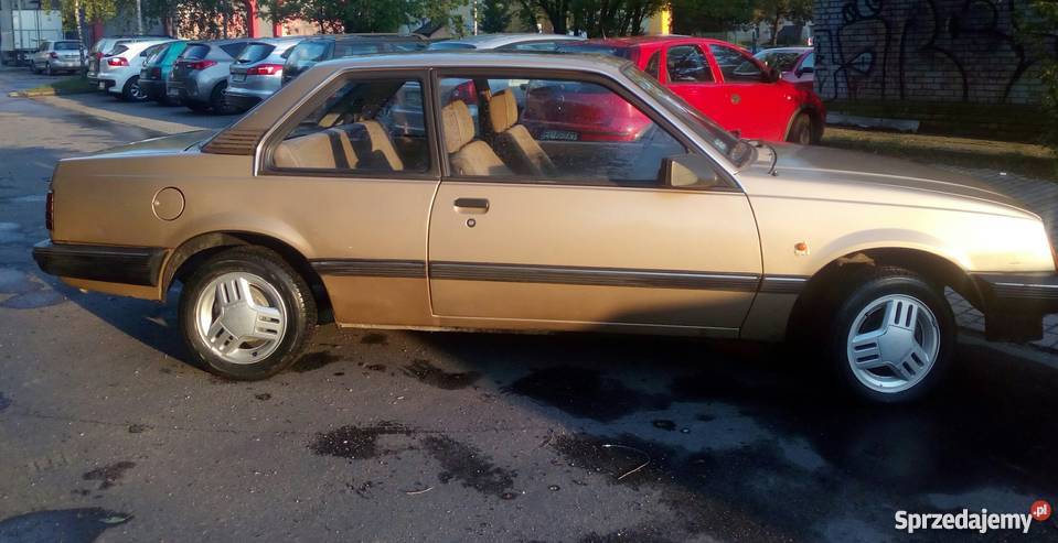Opel Ascona 16 1986r 2d coupe Klasyk manualna Łódź