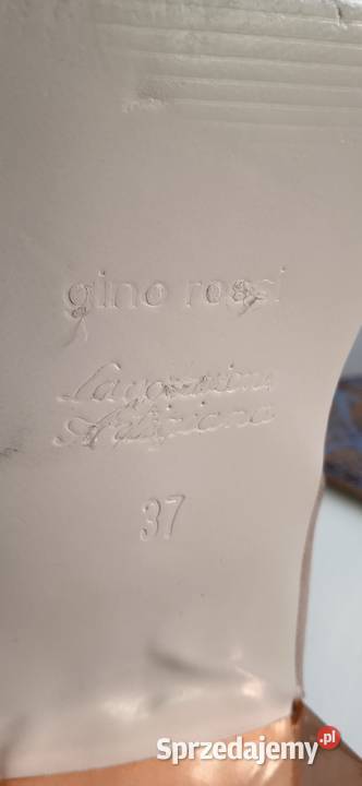 EFEKTOWNE MARKOWE SANDAŁKI GINO ROSSI r 37