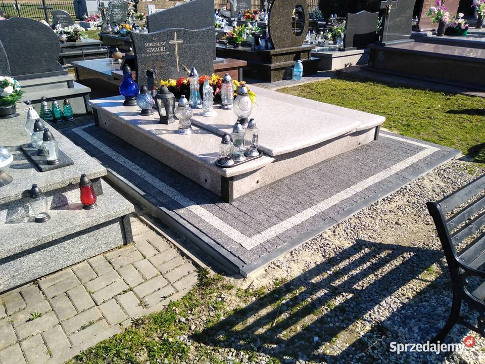 Układanie kostki nagrobkach Zamość