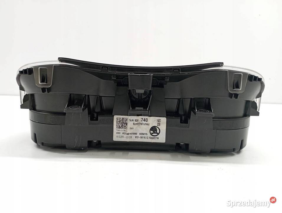 LICZNIK EU 5JA920740 12 B Skoda Rapid I 20122019 sprzedam
