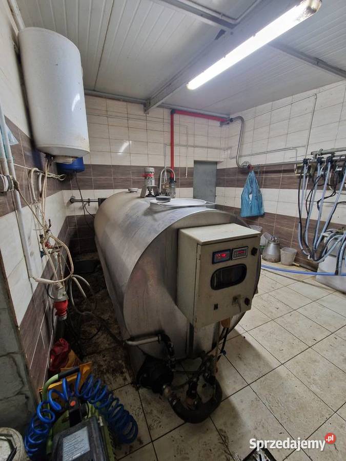 Schładzalnik do mleka 2100l Zbiorniki