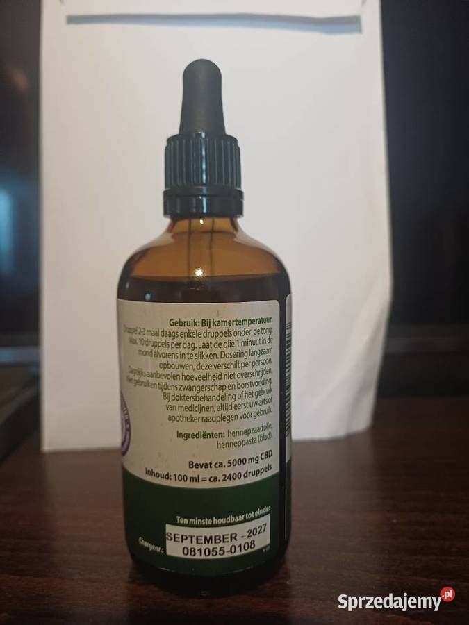 Jacob Hooy CBD Olejek 5 100ml