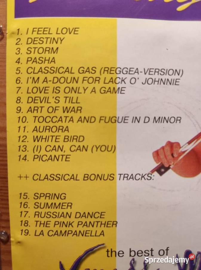 Vanessa Mae Destiny 2000 kolekcjonerska płyta cd Kielce
