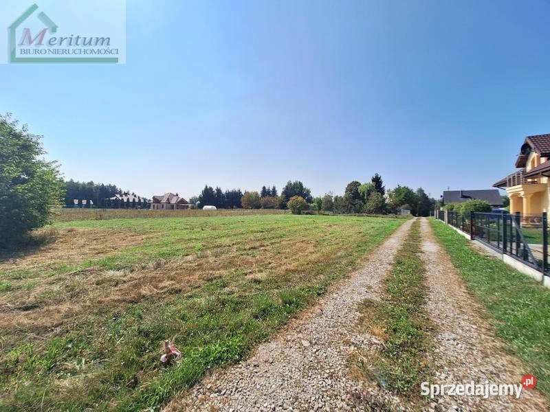 sprzedaży gruntu 1490m2 Szczepańcowa kanalizacja