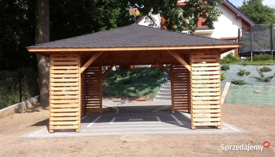 Nowoczesna altana ogrodowa 4x4m PRODUCENT Skoczów