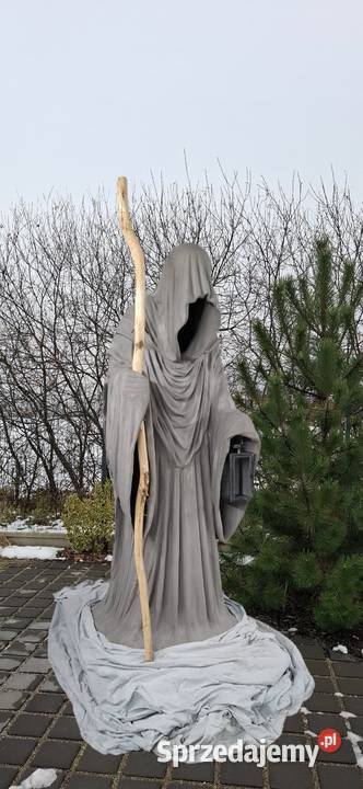 Figury cementowe ozdoby ogrodowe duchy duszki Środa Śląska