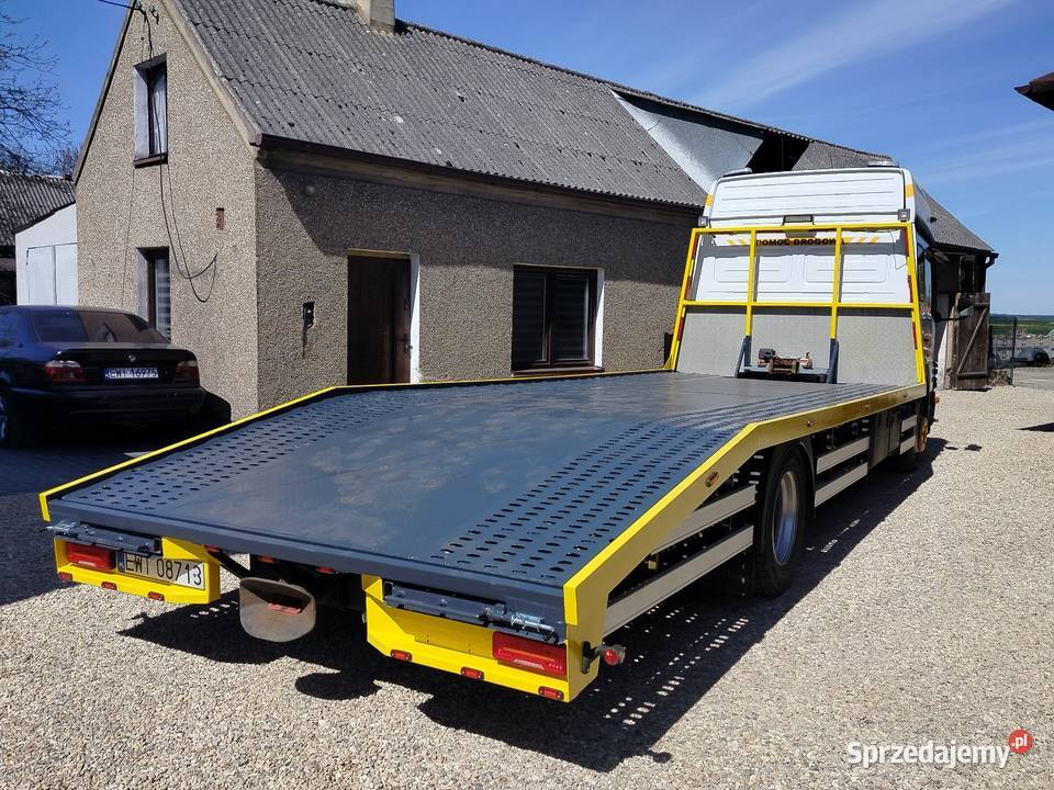 Mercedes Atego 1229 Auto Laweta Pomoc drogowa 6 diesel łódzkie Mokrsko