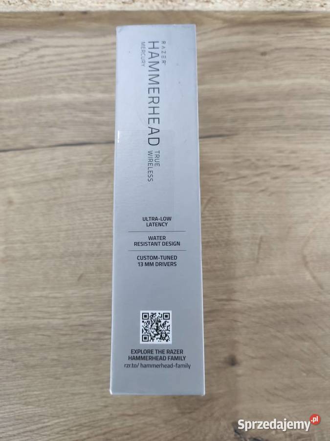 Słuchawki Razer Hammerhead True Wireless Mercury małopolskie Podwilk sprzedam