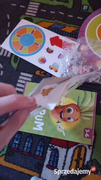 Gra planszowa Karotina Patapum Lisciani wielkopolskie Książ Wielkopolski