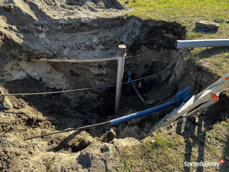 Przyłącza woda gaz kanalizacja Zaleszany usługi budowlane