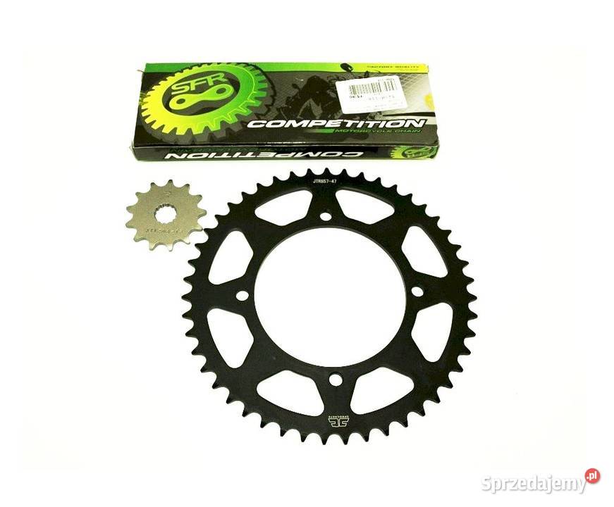Zestaw napędowy zębatki łańcuch SFR Yamaha Drag wielkopolskie Golina Wielka