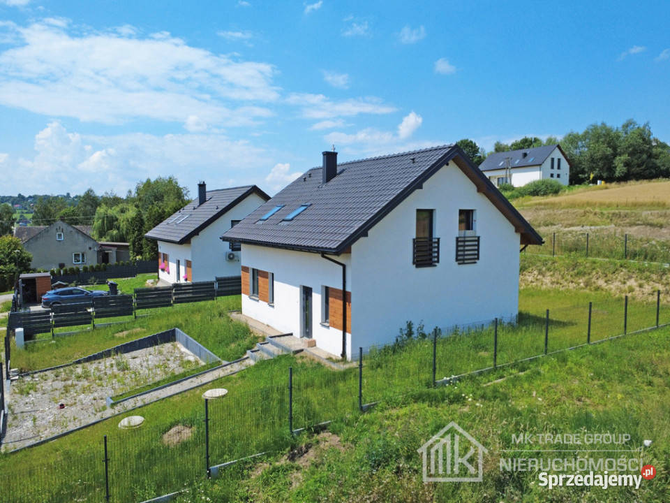 Nowy dom wolnostojący 116m2 ok Wieliczki 8ar 116.44m2 Sławkowice