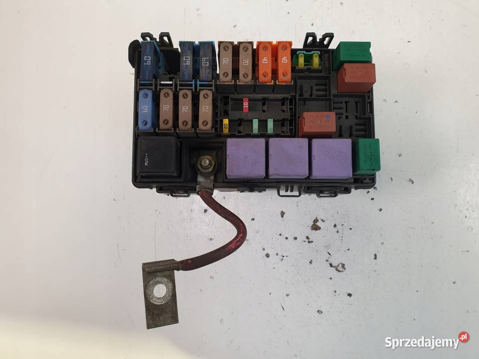 Renault Laguna II 19 DCI SKRZYNKA BEZPIECZNIKÓW Rudka