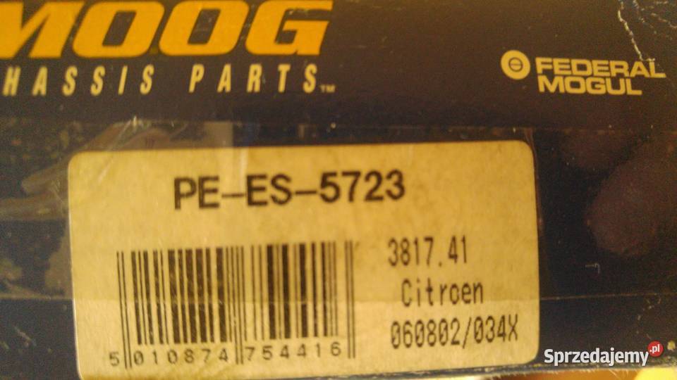 Końcówka drążka kierowniczego MOOG PEES5723 Zawieszenie i układ kierowniczy Sokołów Podlaski sprzedam