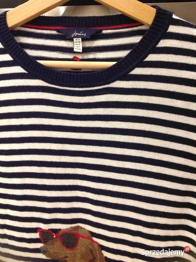 Sweter Damski JOULES S Paski Piesek lubuskie Nowa Sól