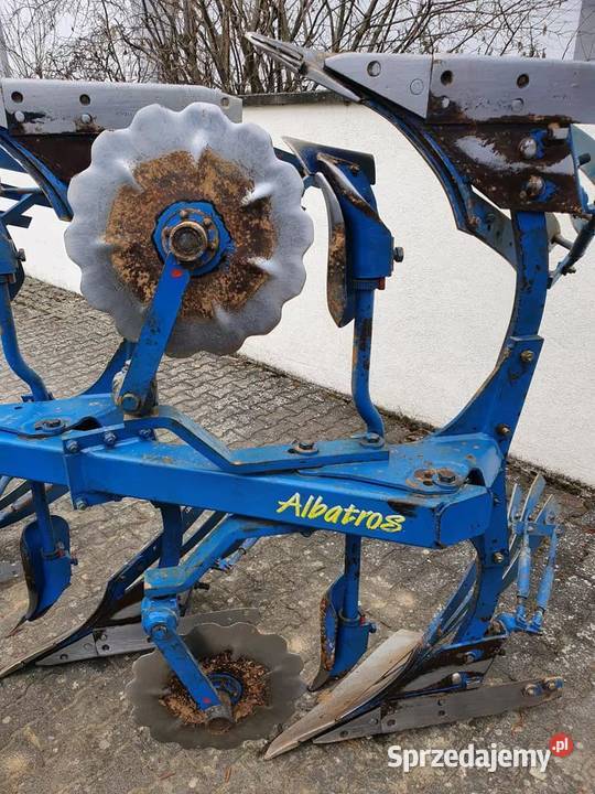 pług RABE Albatros 2002 4skibowy obrotowy Jordanów Śląski