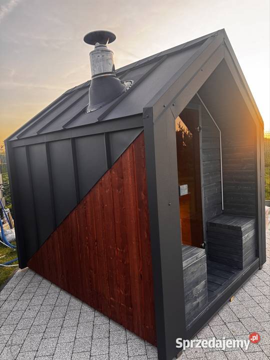 Nowoczesna sauna ogrodowa Hit Kraków sprzedam