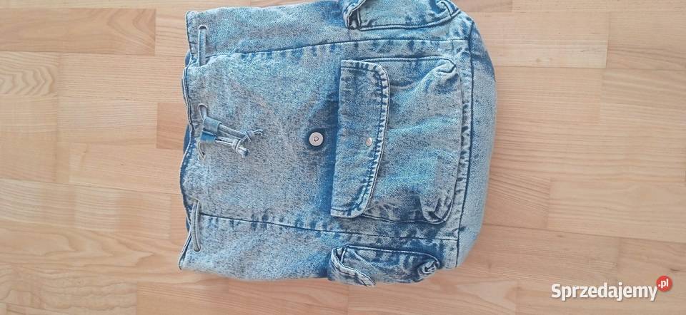 Plecak jeansowy marmurkowykolor