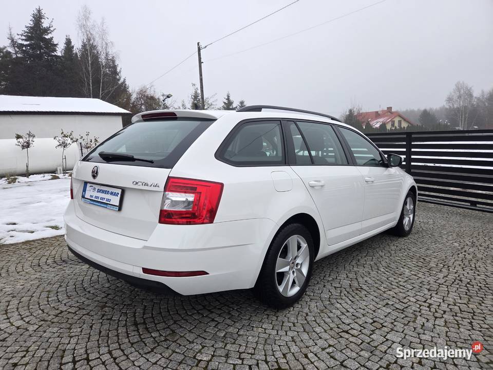 SKODA OCTAVIA III LIFT AMBITION SalonPL 1WŁ 2020 światła do jazdy dziennej łódzkie Sieradz
