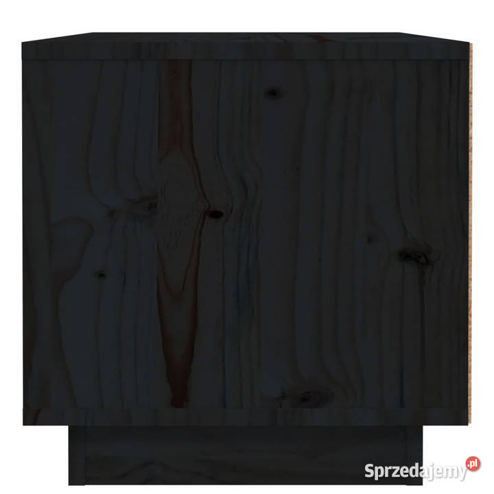 Szafka nocna czarna 40x34x35 lite drewno sosnowe Warszawa sprzedam
