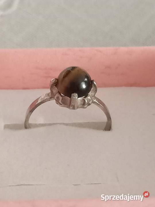 STARY SREBRNY PIERŚCIONEK srebro Wodzisław Śląski