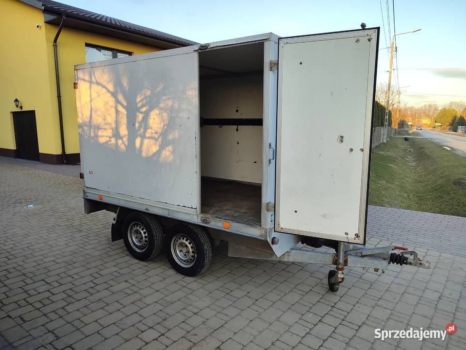 Przyczepa VERDONK KONTENERFURGON DMC 2000 towarowe Gliwice