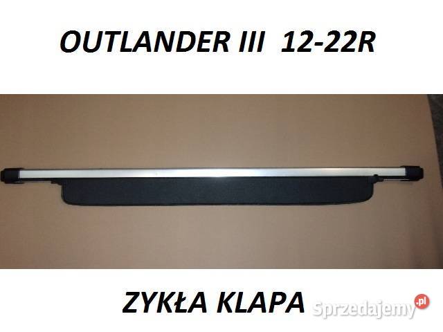 Mitsubishi outlander iii 1222r zwykła klapa osobowe łódzkie Ksawerów