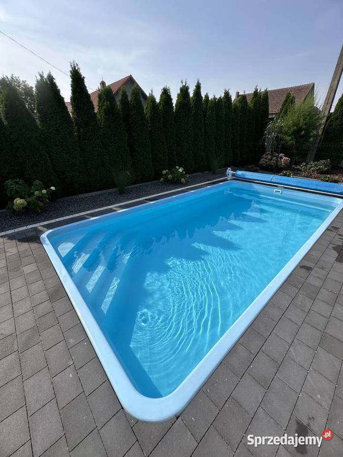 WYPRZEDAŻ Basen ogrodowy z laminatu wkopywany Poznań