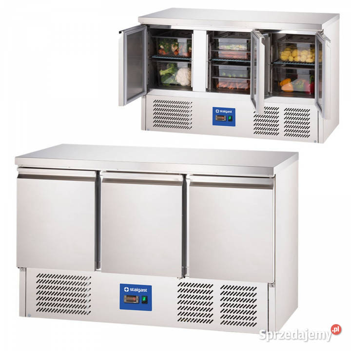 Stół Chłodniczy Gastronomiczny 3Drzwiowy Agregat