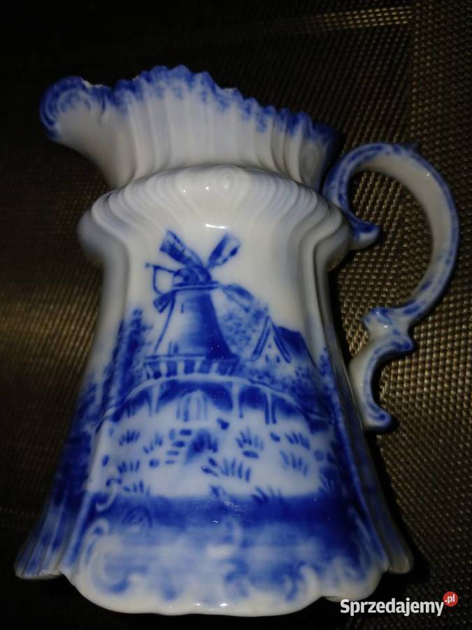 Stary porcelanowy dzbanek Ostrowiec Świętokrzyski
